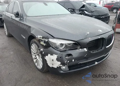 2012 BMW 750I xDrive z USA, uszkodzony, nr VIN WBAKC6C50CC396554